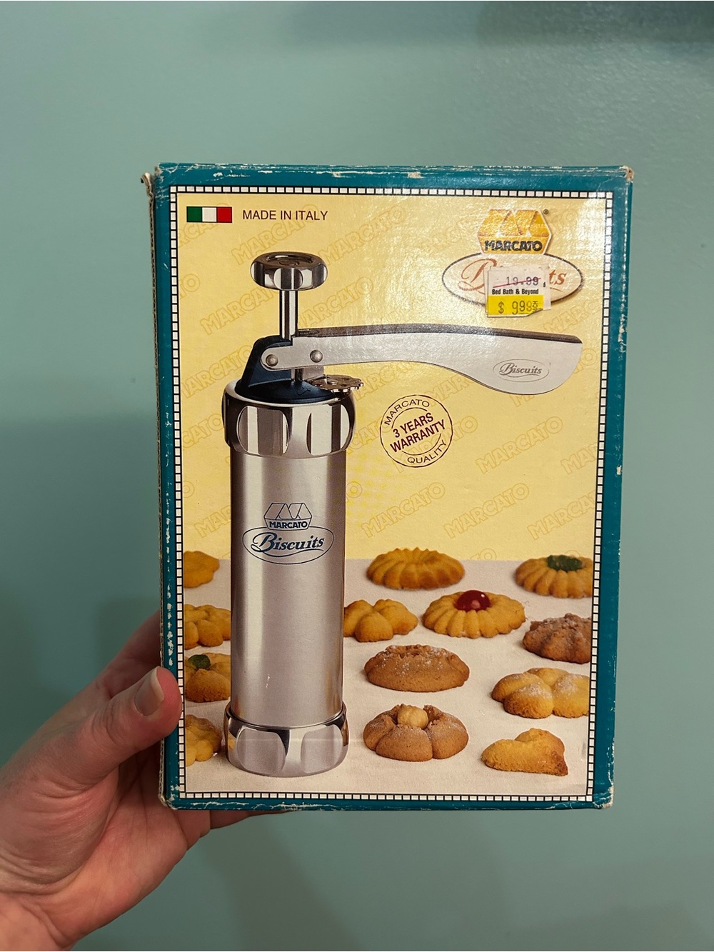 Marcato Biscuits Cookie Press - Complete Set of 20 Discs Made in Italy